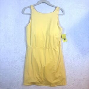 All In Motion Athletic Dress Built In Shorts Size L Yellow Women